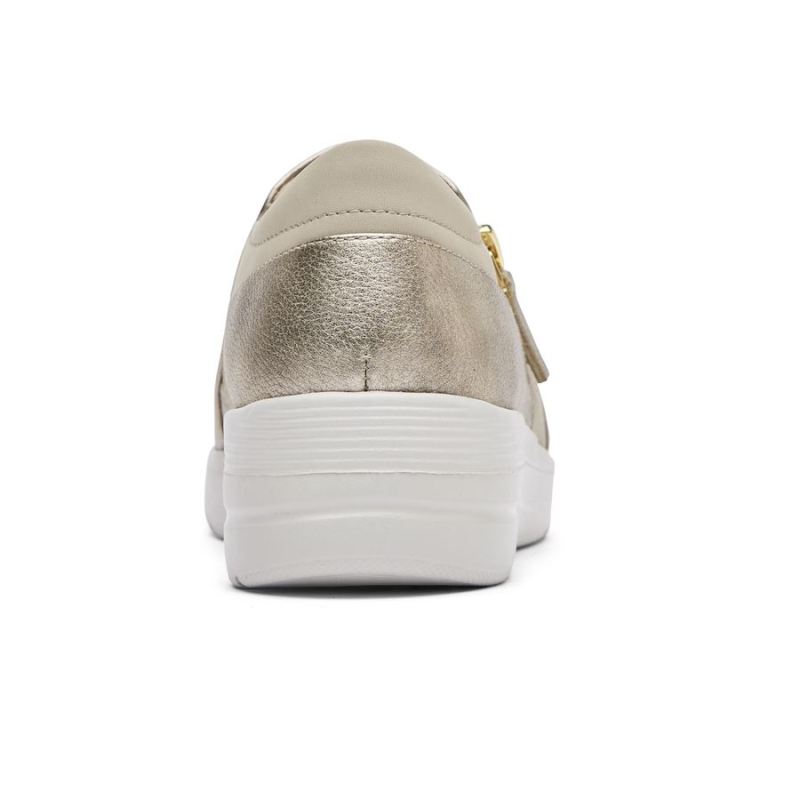 TÊNIS Feminino ROCKPORT TOTAL MOTION LILLIE COM ZÍPER LATERAL - STARLIGHT