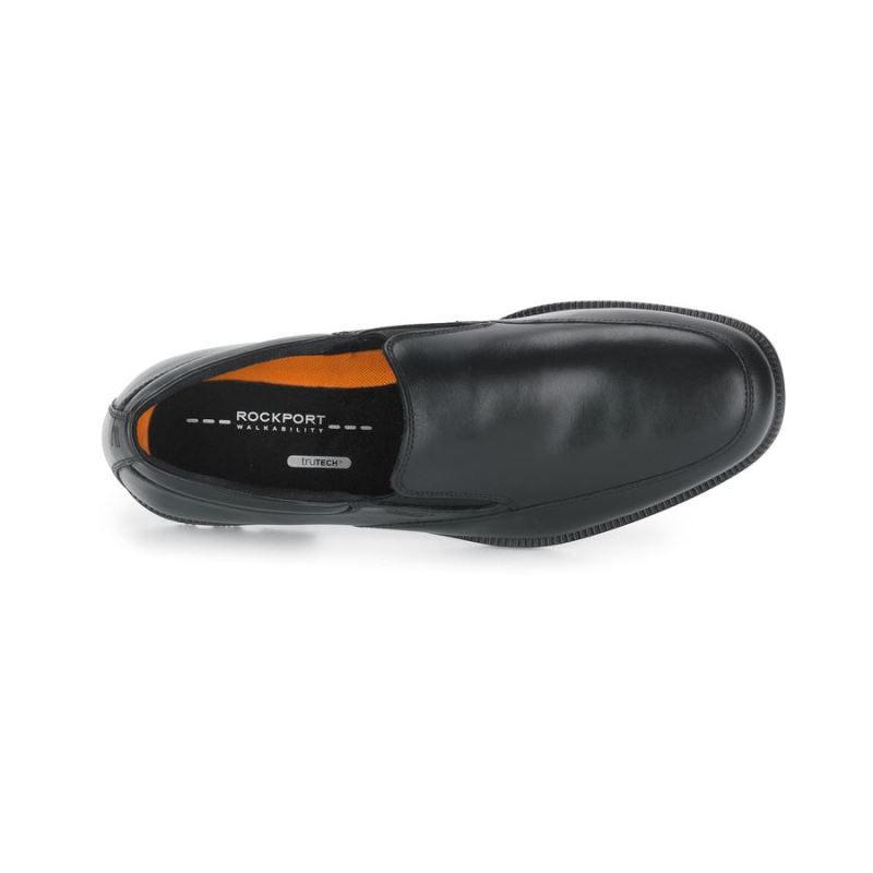 ROCKPORT ESSENTIAL DETAILS IMPERMEÁVEL SLIP-ON - PRETO