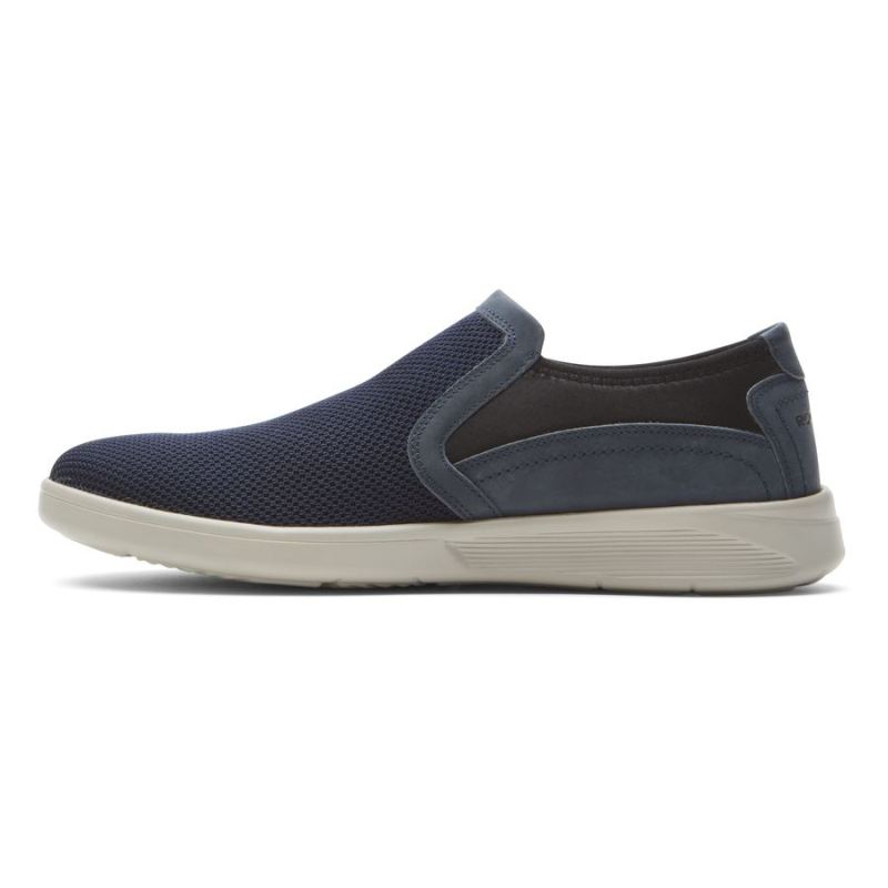 ROCKPORT MASCULINO CALDWELL TWIN GORE SLIP-ON - MALHA MARINHOCOURO