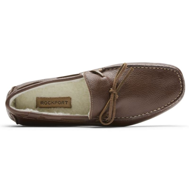 GRAVATA RHYDER MASCULINA ROCKPORTCHINELO - Mogno