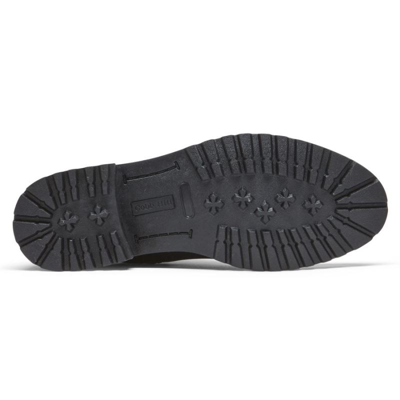 BOTA CHELSEA DE INVERNO COBB HILL FEMININA ROCKPORT - IMPERMEÁVEL - PRETA