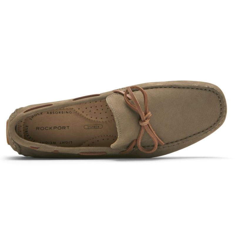 MOCASSINO MASCULINO RHYDER TIE - NUBUCK VICUNA