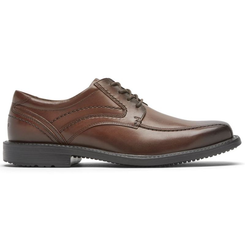 BOTA MASCULINA ROCKPORT STYLE LEADER 2 BIKE TOE - New Brown Gradient