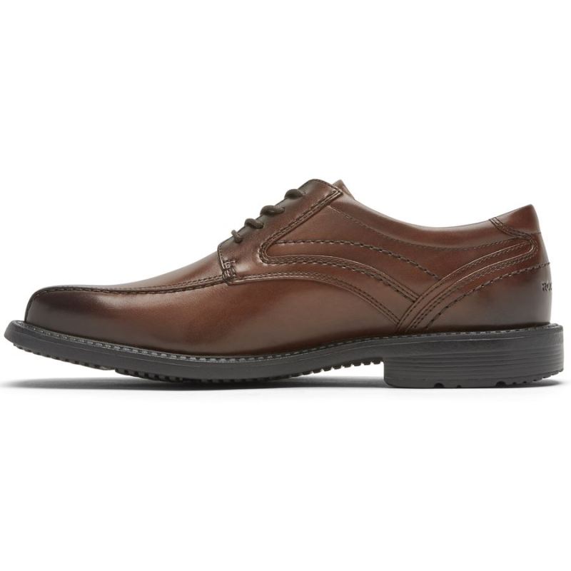 BOTA MASCULINA ROCKPORT STYLE LEADER 2 BIKE TOE - New Brown Gradient
