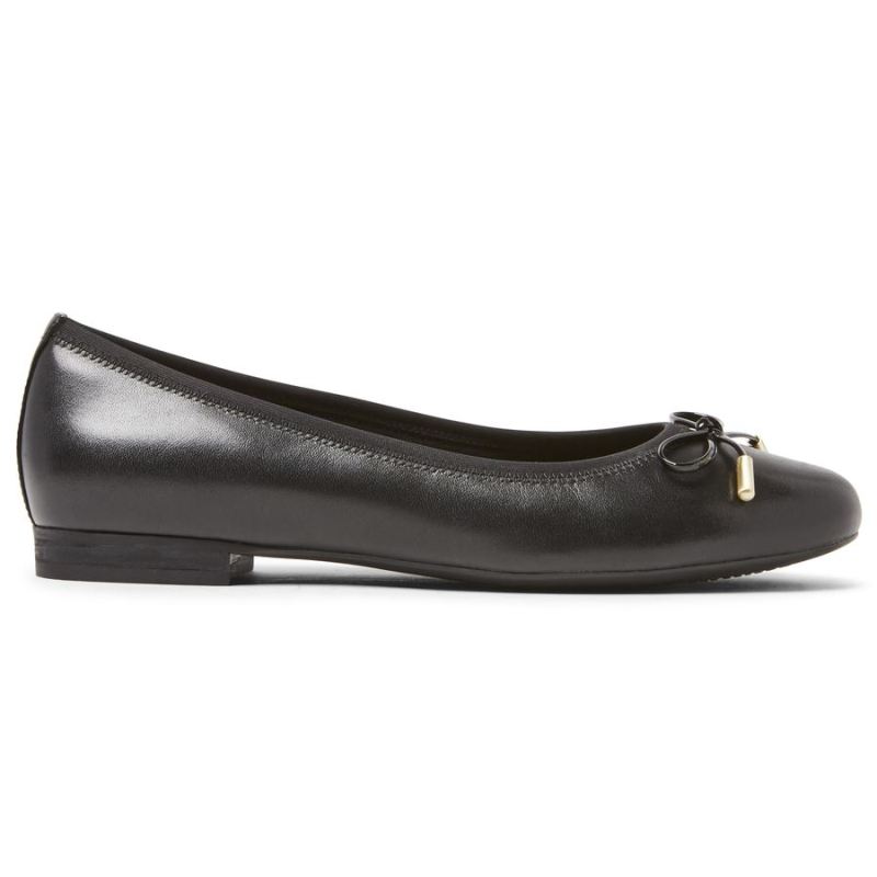 SAPATILHA ROCKPORT TOTAL MOTION TAVIA BALLET FEMININA - PRETA