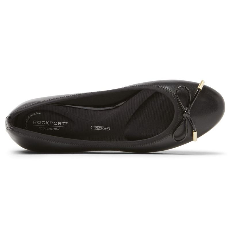 SAPATILHA ROCKPORT TOTAL MOTION TAVIA BALLET FEMININA - PRETA