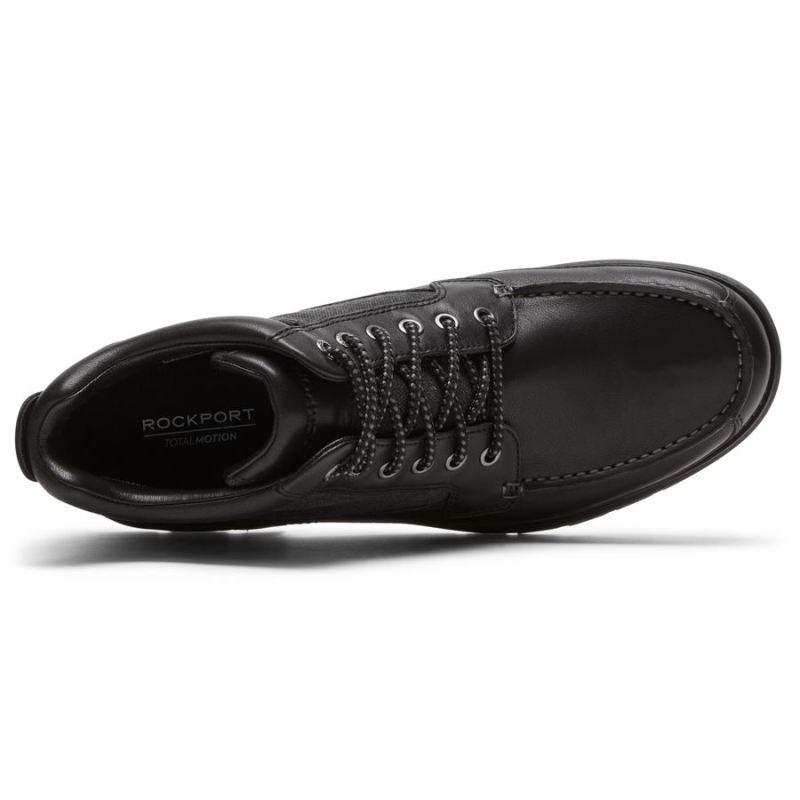 BOTA MASCULINA ROCKPORT TOTAL MOTION TREK KEOTABOTA IMPERMEÁVEL PRETA