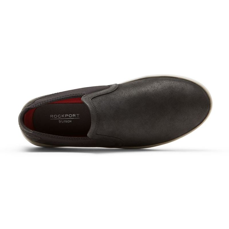 ROCKPORT CALDWELL TWIN GORE SLIP-ON MASCULINO - PRETOCOURO