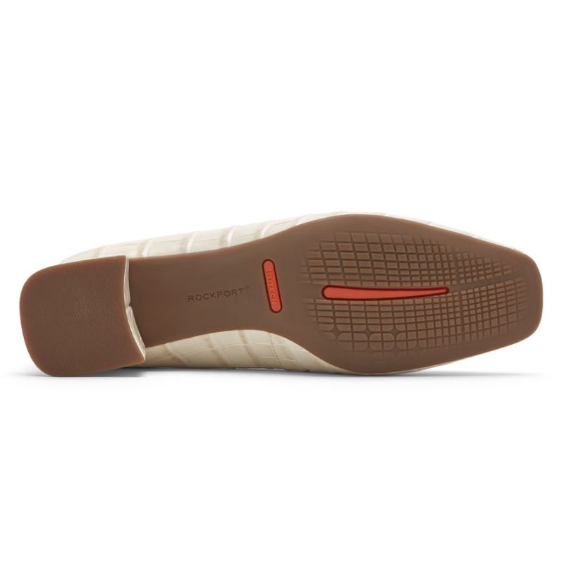 SALTO TOTAL MOTION ESMA FEMININO ROCKPORT - BRANCO-PRETO