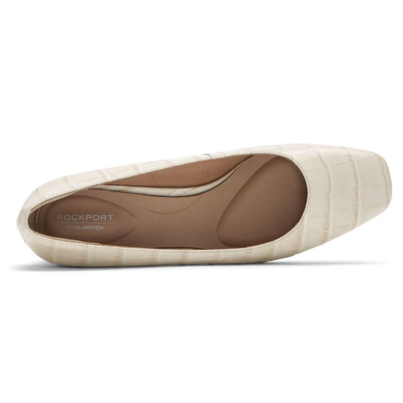 SALTO TOTAL MOTION ESMA FEMININO ROCKPORT - BRANCO-PRETO