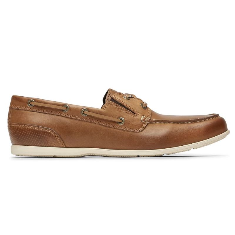 Tênis de passeio masculino ROCKPORT MALCOM CAMP - Gengibre