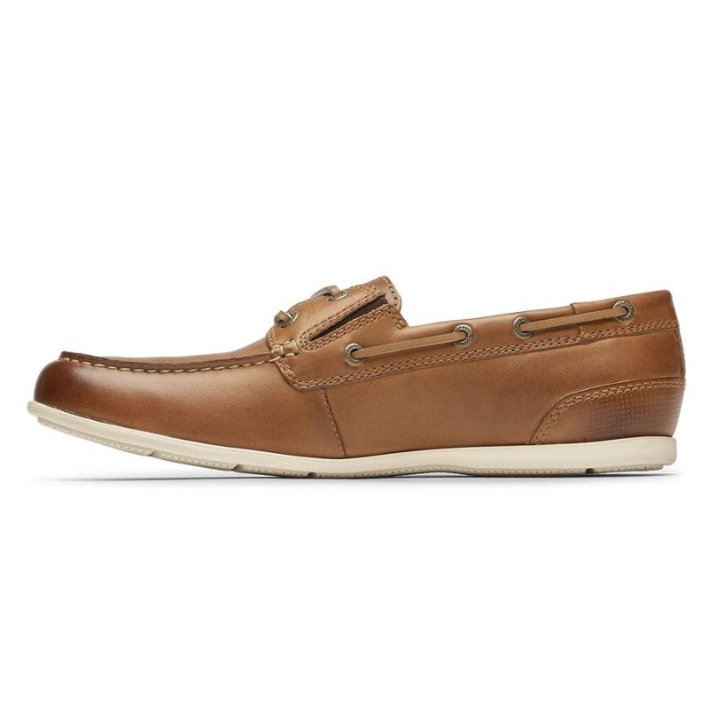 Tênis de passeio masculino ROCKPORT MALCOM CAMP - Gengibre