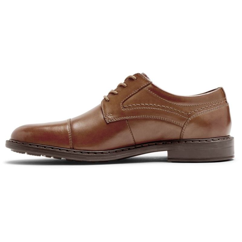 BOTA MASCULINA ROCKPORT TANNER OXFORD - CONHAQUE