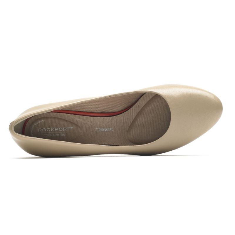 SANDÁLIA ROCKPORT TOTAL MOTION LEAH PUMP - NUDE