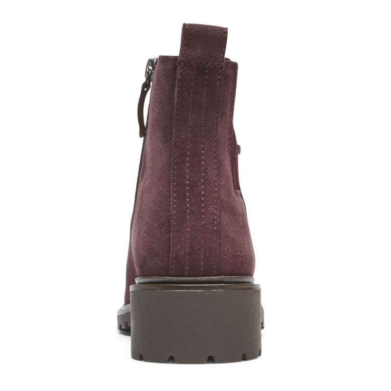 BOTA CHELSEA RYLEIGH FEMININA ROCKPORT - À PROVA D'ÁGUA - OXBLOOD