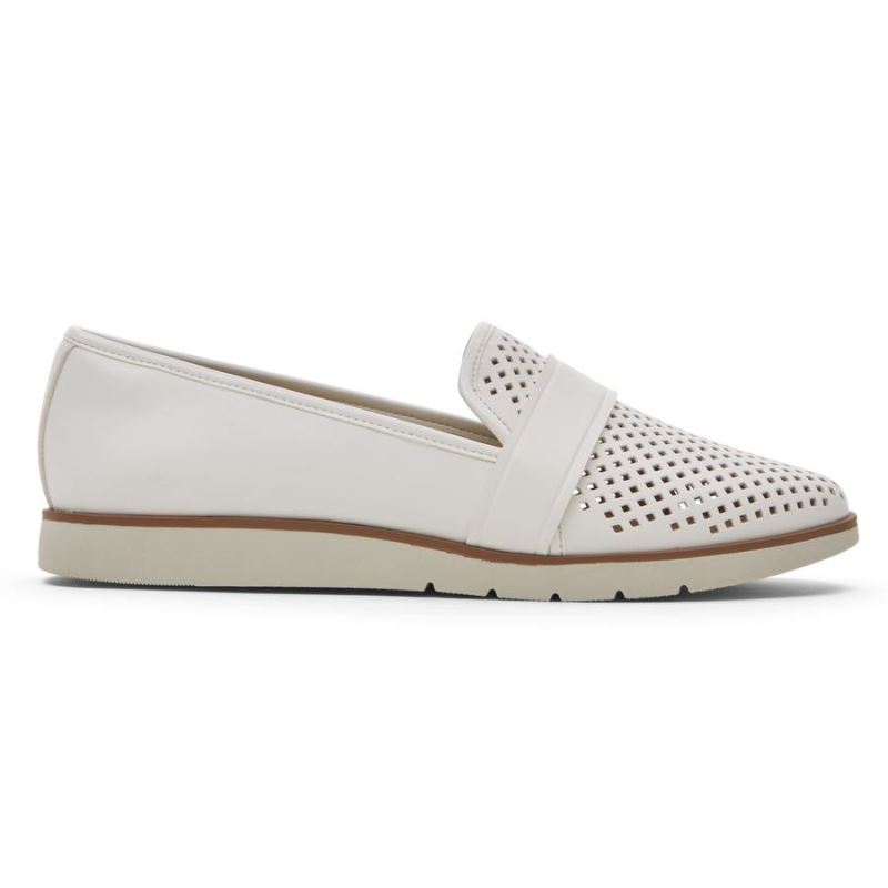 MOCASSINO PERFURADO STACIE FEMININO ROCKPORT - BRANCO