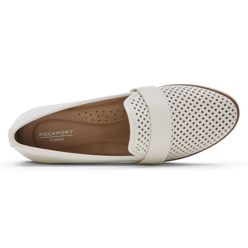 MOCASSINO PERFURADO STACIE FEMININO ROCKPORT - BRANCO