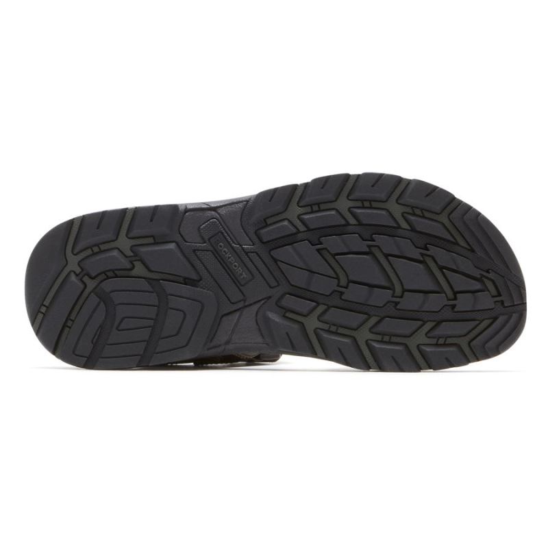 Sandália masculina Rockport Springboro RocklAKE - Marrom